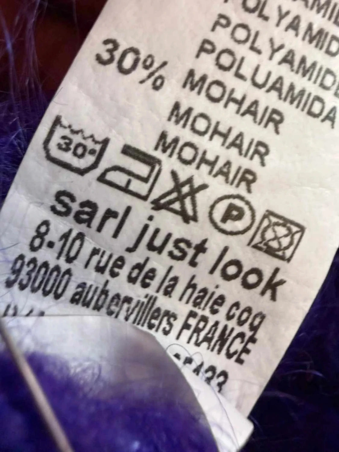 Colete feminino em lã mohair pouco usado – photo 10